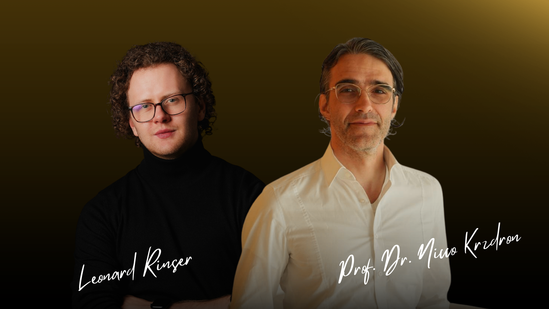 Leonard Rinser und Prof. Dr. Nicco Krezdorn, Hosts von The Health Duo